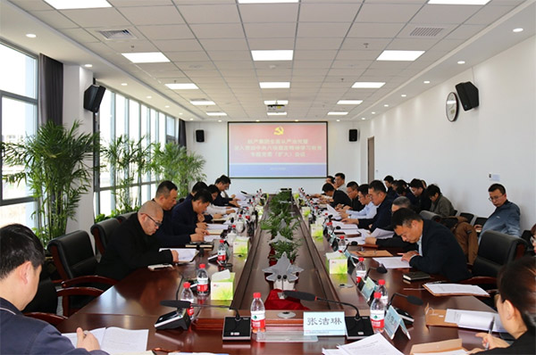 沈陽航空產(chǎn)業(yè)集團有限公司召開全面從嚴(yán)治黨暨深入貫徹中央八項規(guī)定精神學(xué)習(xí)教育專題黨委（擴大）會議